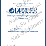 Augustin Anda Bicknell - Level 4 - S&C Principles Coach - Water marked
